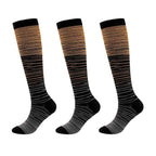 Gradient Compression Socks (3-Pack)