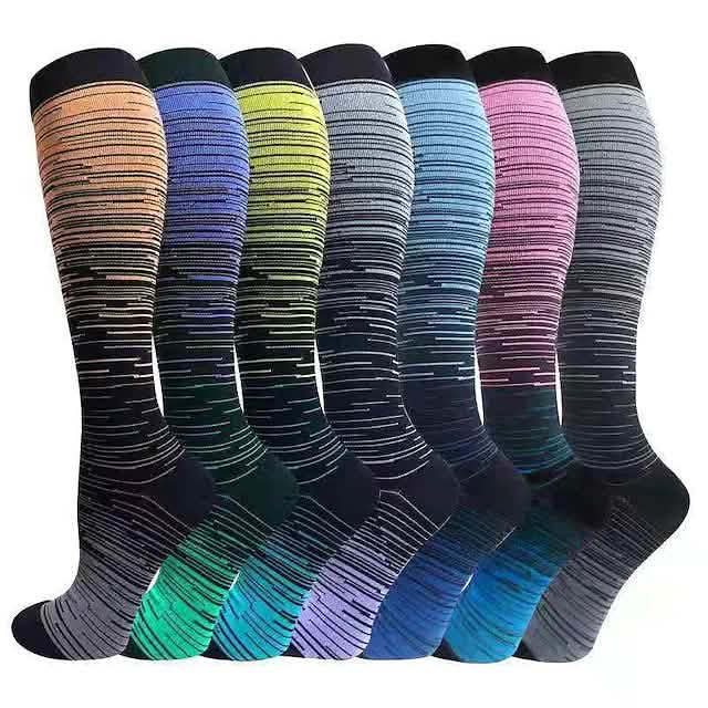 Gradient Compression Socks (3-Pack)
