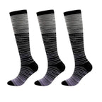 Gradient Compression Socks (3-Pack)
