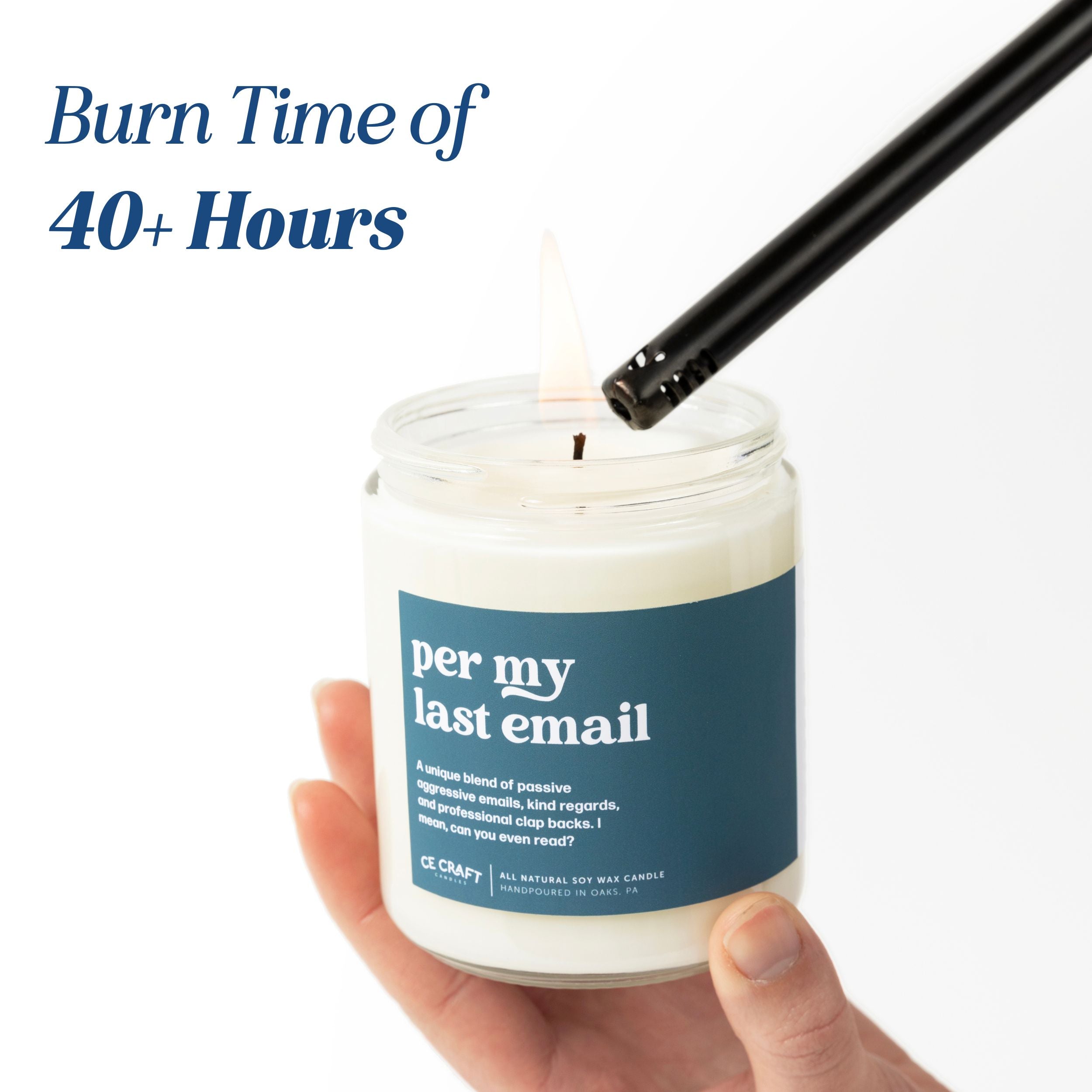 Book Boyfriend Candle