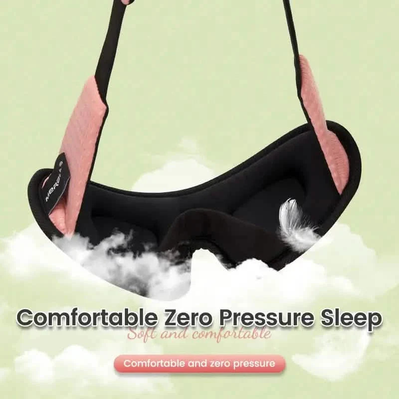 3D Blackout Sleep Mask — Contoured & Comfortable