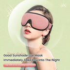 3D Blackout Sleep Mask — Contoured & Comfortable