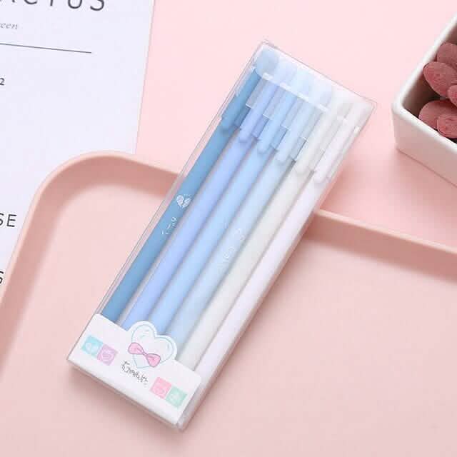 Morandi Gel Pens for Book Annotation & Journaling (4-Pack)