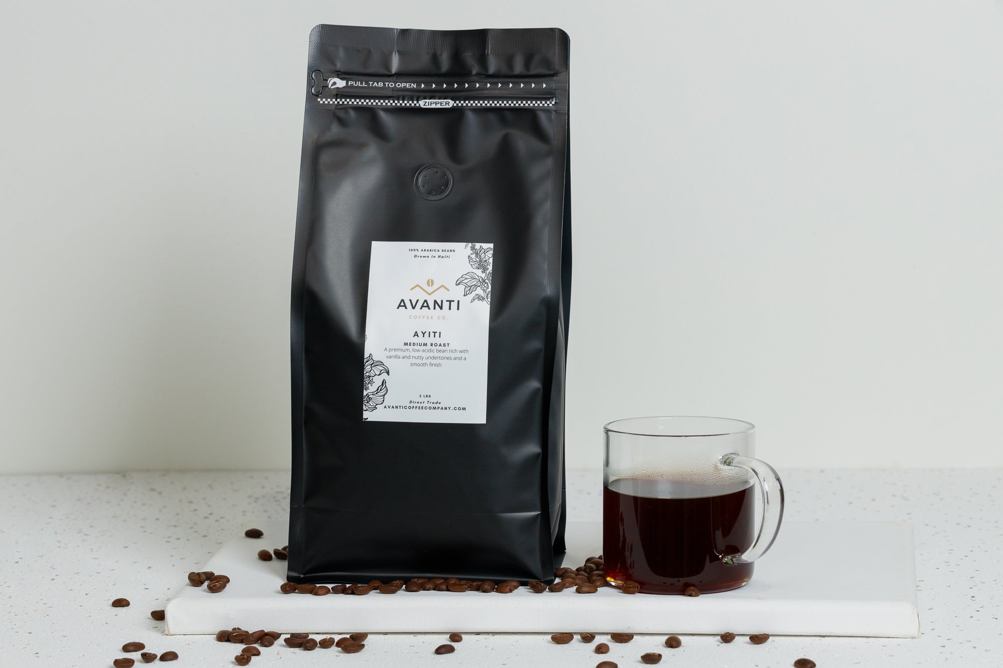 Ayiti Medium Roast Coffee | Organic, Low-Acid, Direct Trade