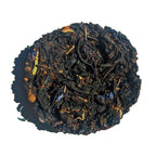 Close up of tea disc with a white background