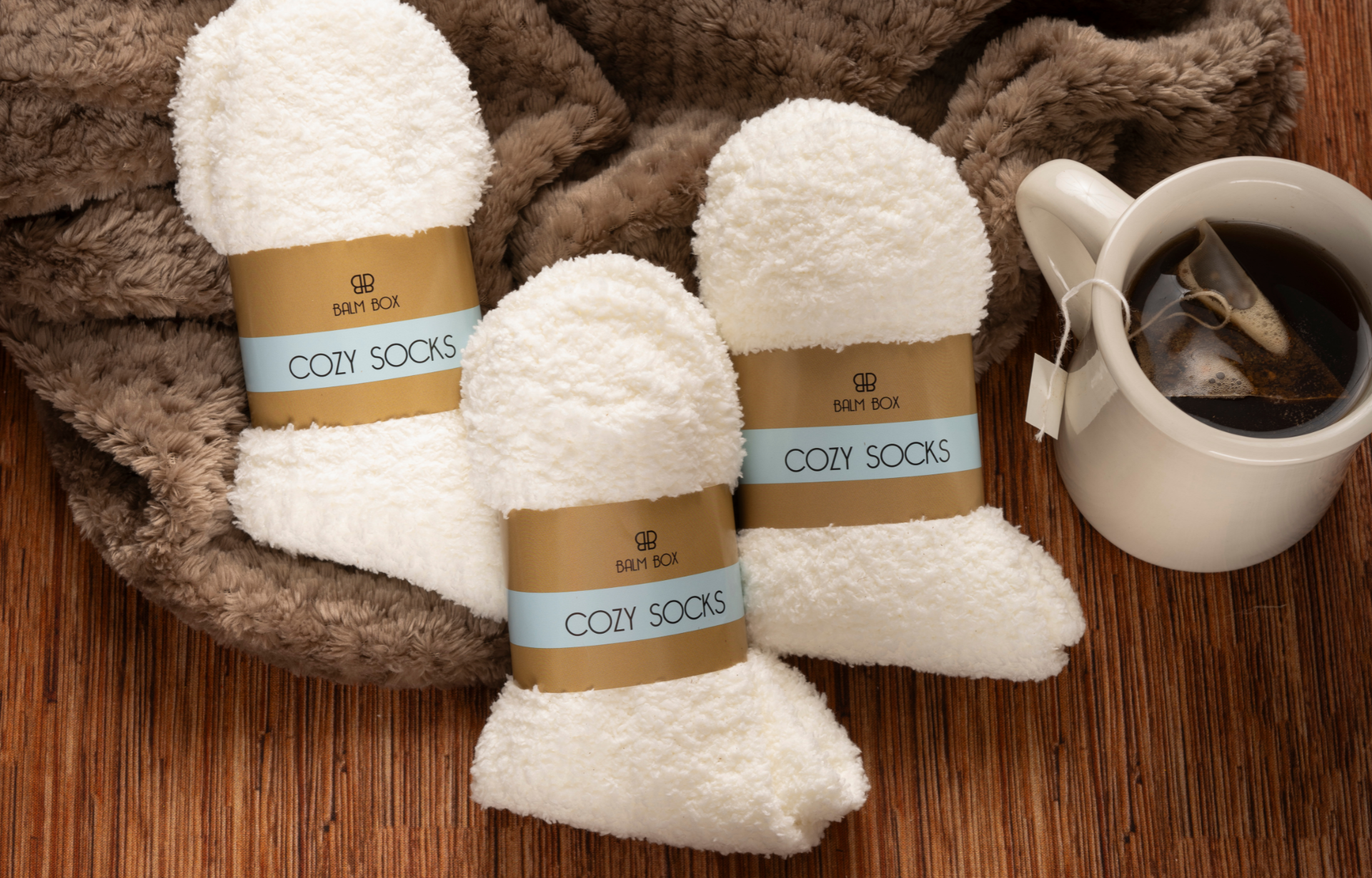 Cozy Reading Socks (3-pack)