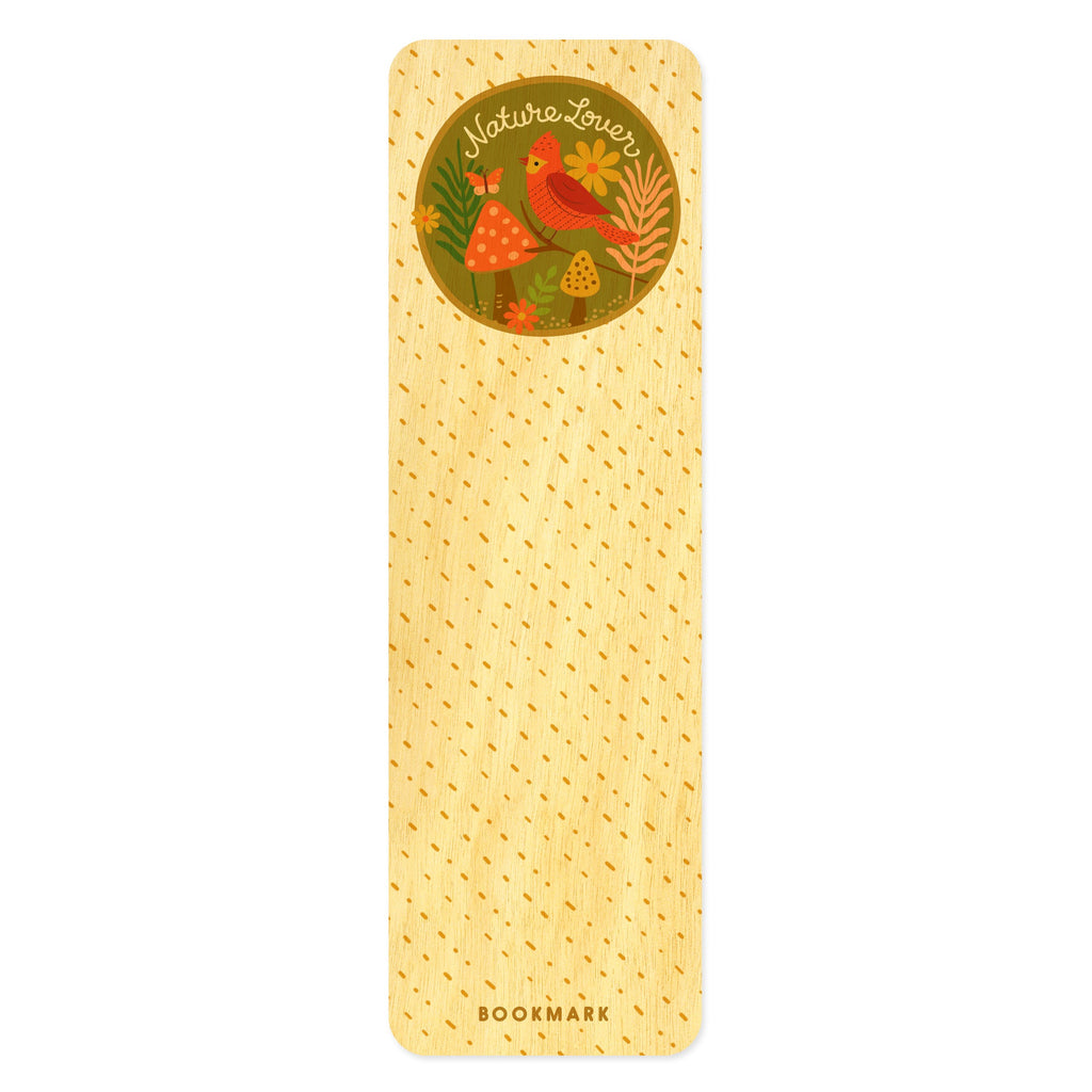 Nature Lover Wood Bookmark