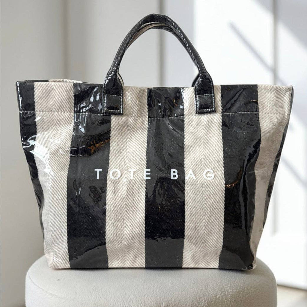 The Bag — Waterproof Tote in Stripe