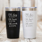 Inspirational Stainless Steel Tumbler – Double Wall Insulated 20 Ounce Cup