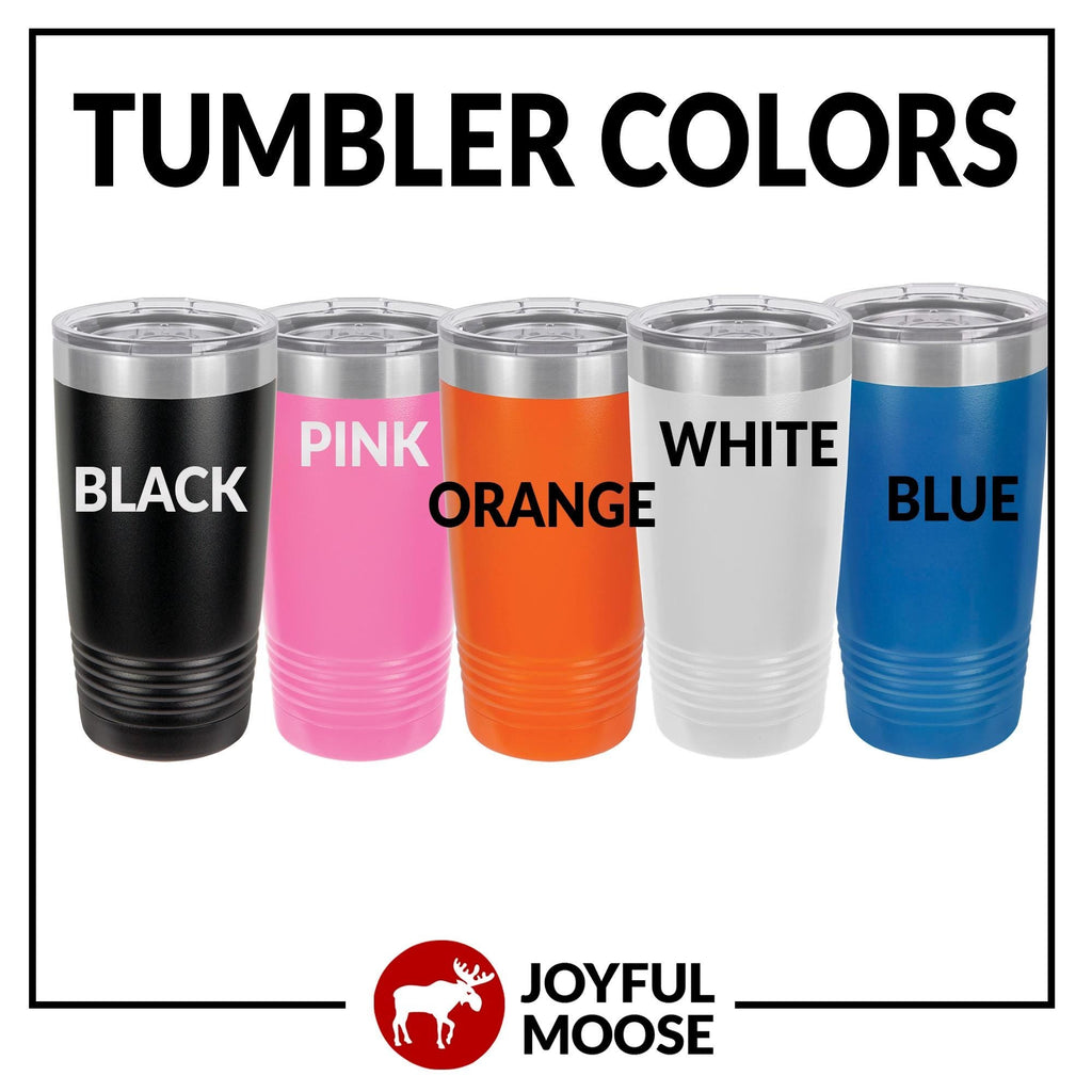 Inspirational Stainless Steel Tumbler – Double Wall Insulated 20 Ounce Cup