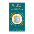 Book Lover Enamel Pin