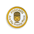 Podcasts Enamel Pin