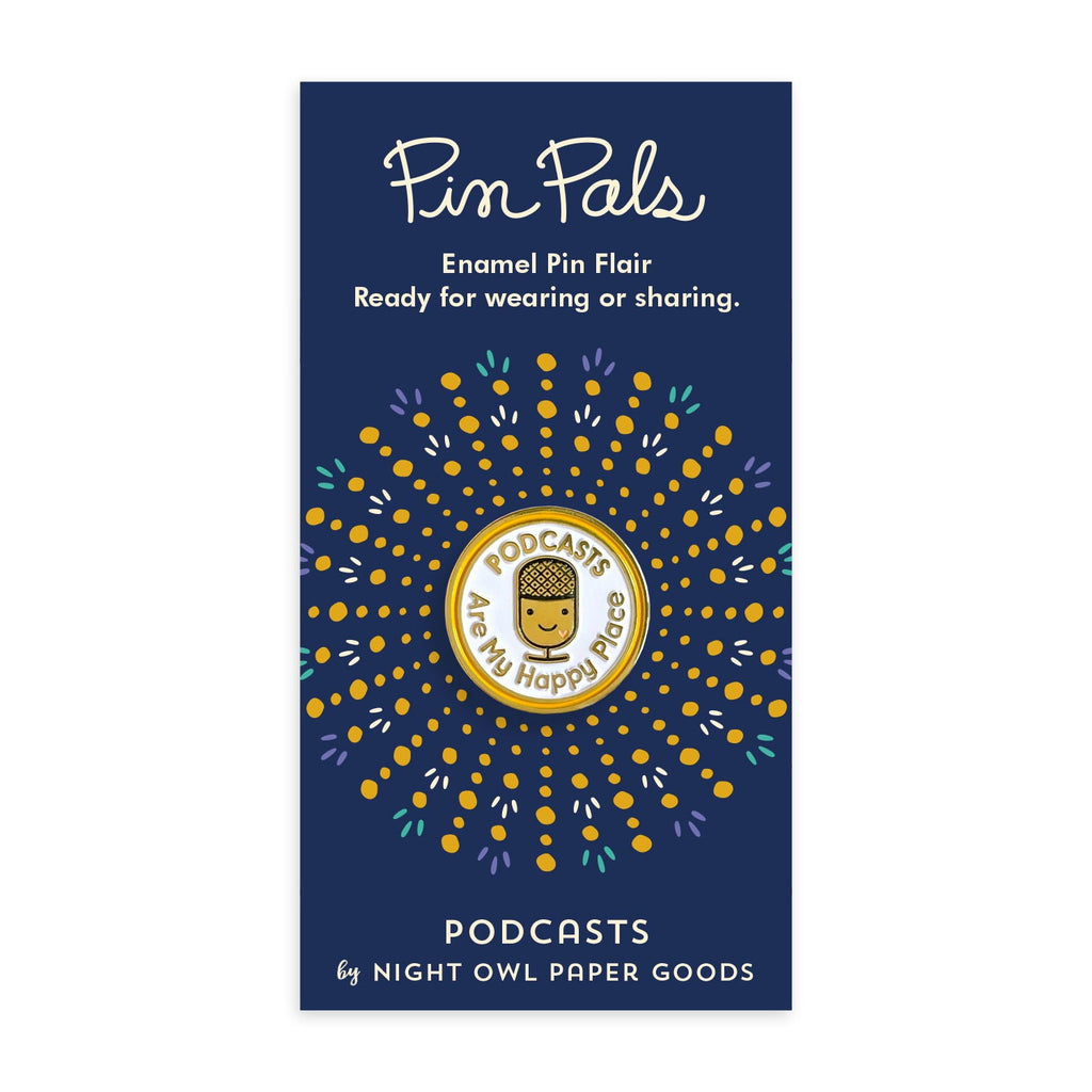 Podcasts Enamel Pin
