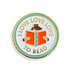 Love to Read Book Buddies Wood Mini Bookmark + Pin Gift Set