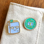 Love Books Enamel Pin