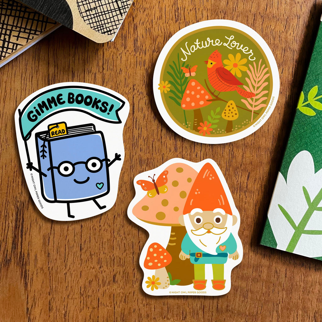 Nature Lover Vinyl Sticker