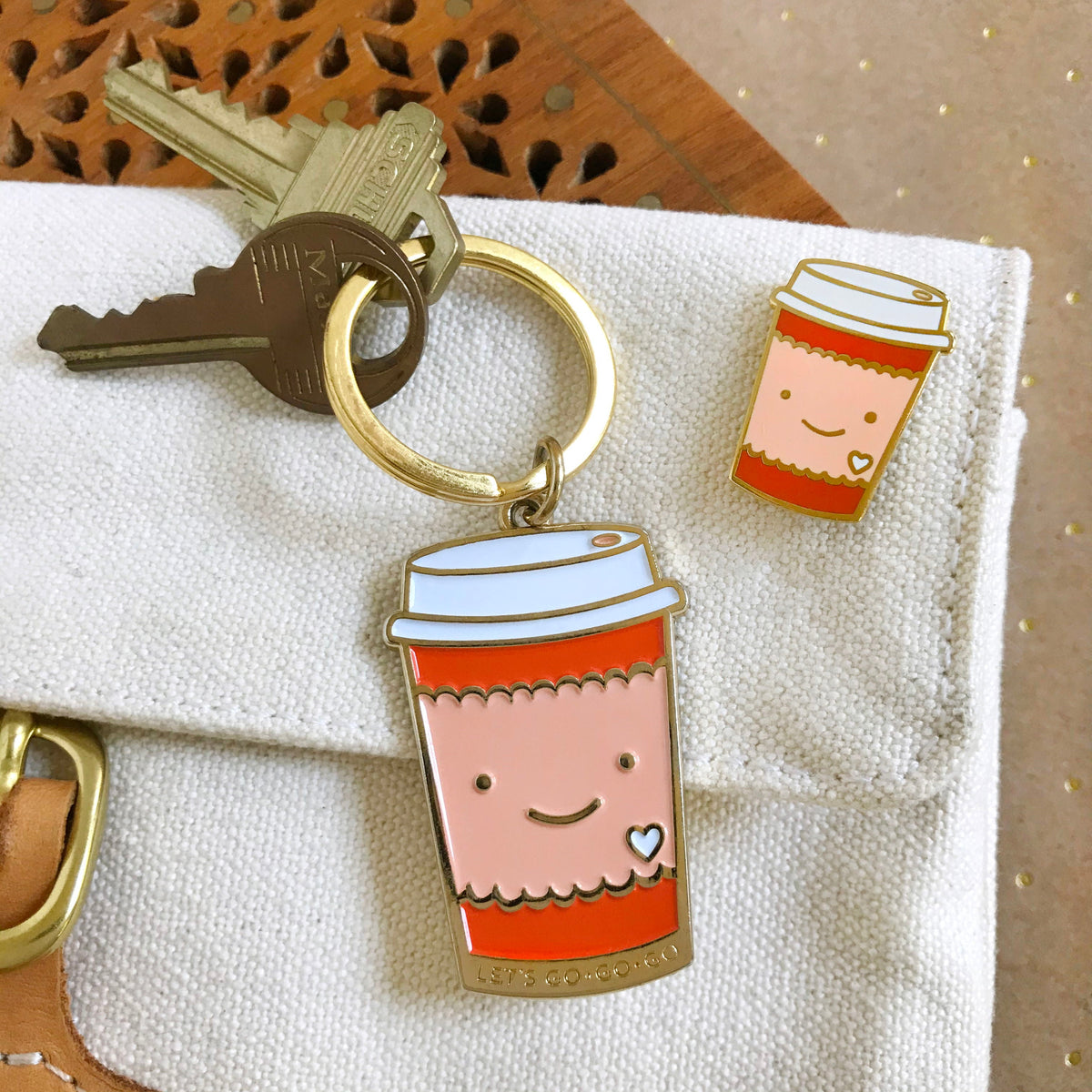 Coffee Lover Enamel Pin