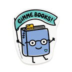Gimme Books Vinyl Sticker