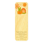 Snail Mini Wood Bookmark