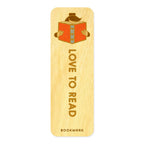 Reader Mini Wood Bookmark