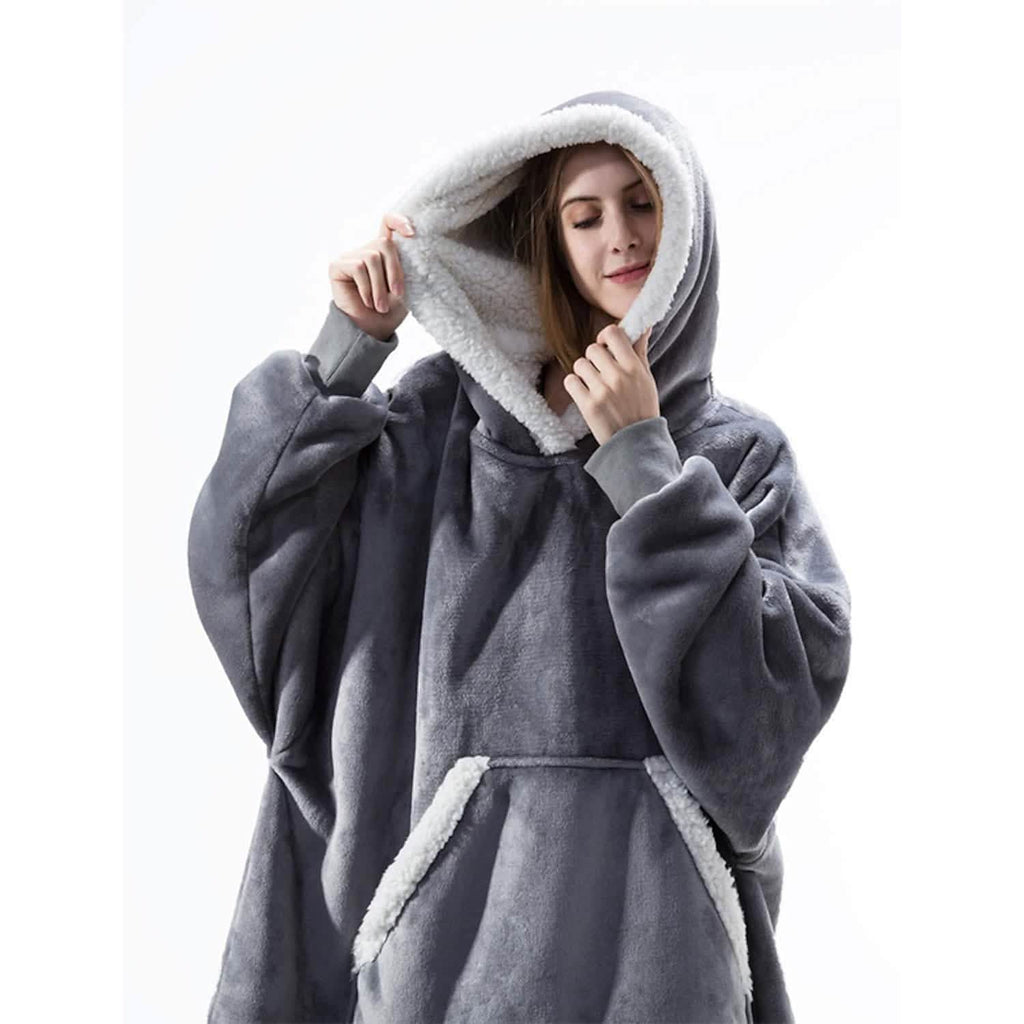 Wearable Blanket – Oversized Hoodie Blanket