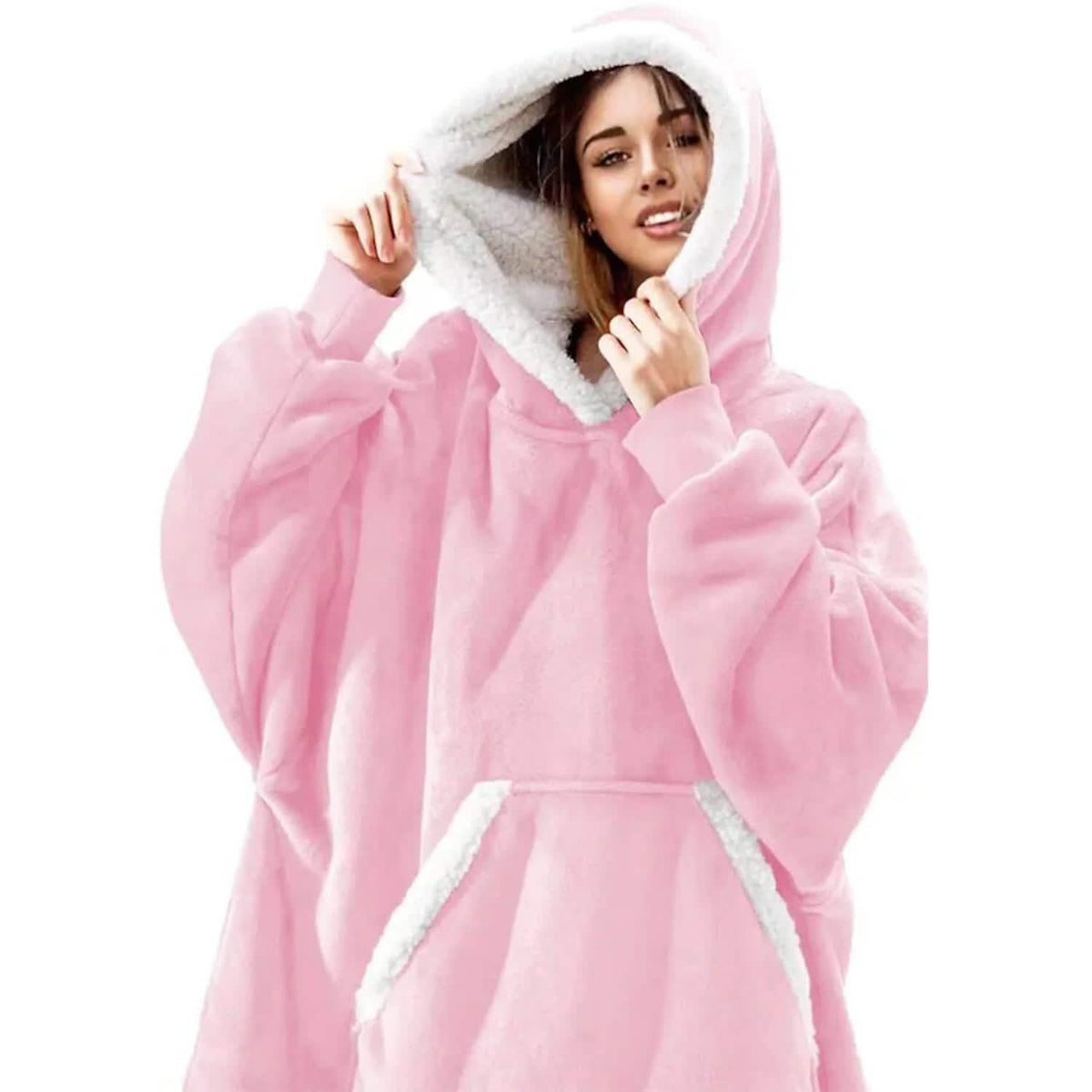 Wearable Blanket – Oversized Hoodie Blanket